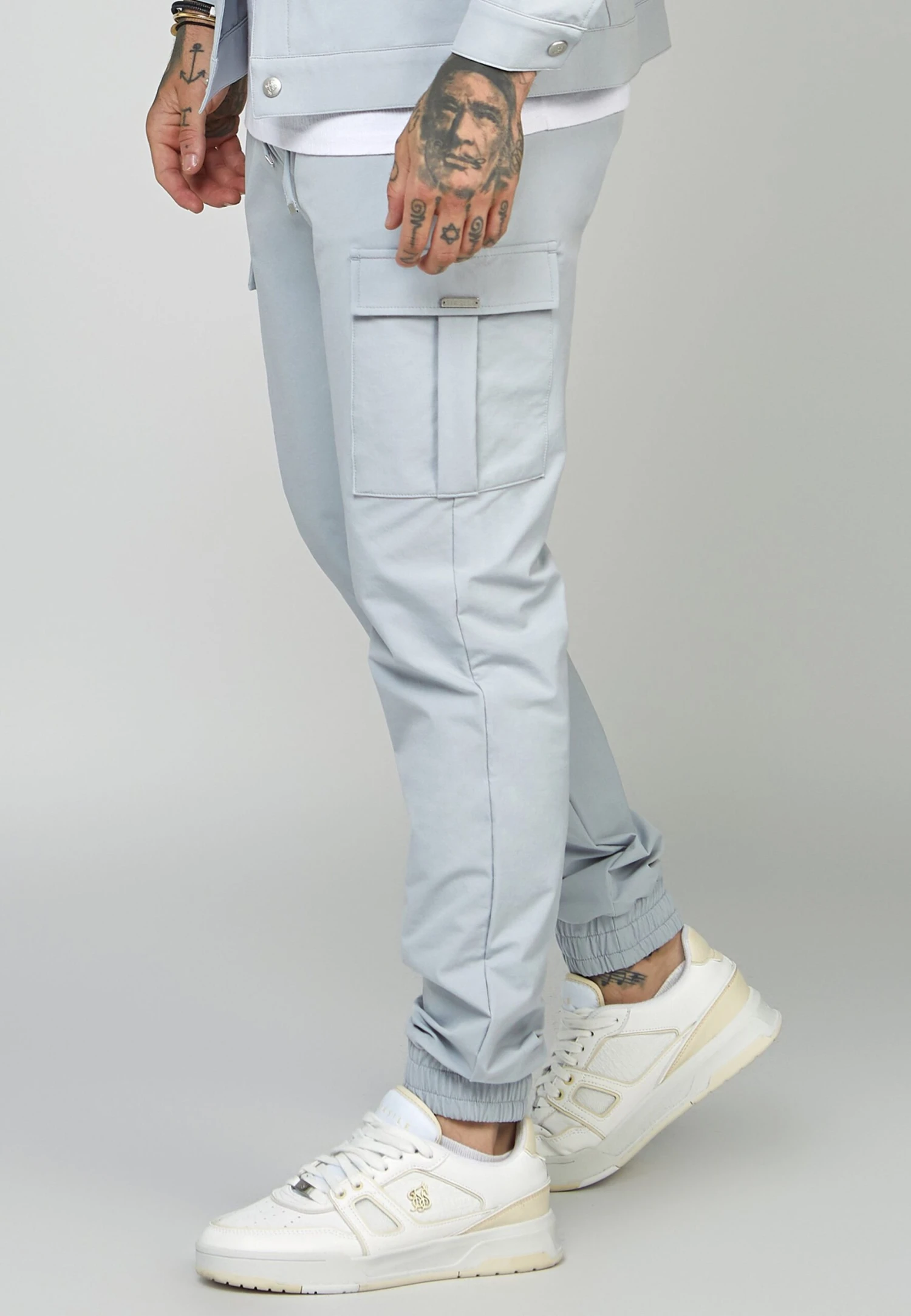 SikSilk Utility - Cargobroek - Grey 5 SikSilk Utility - Cargobroek - Grey - Afbeelding 3