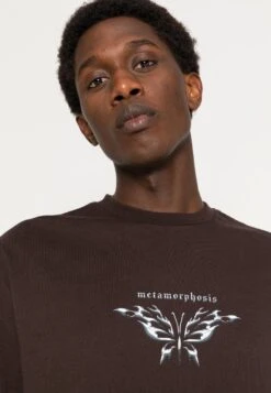 YOURTURN Unisex - T-Shirt Print -Dark Brown 11 YOURTURN Unisex - T-Shirt Print -Dark Brown -Herenkleding Winkel 02e4d60f13f94c1fafeeb82f0a656834