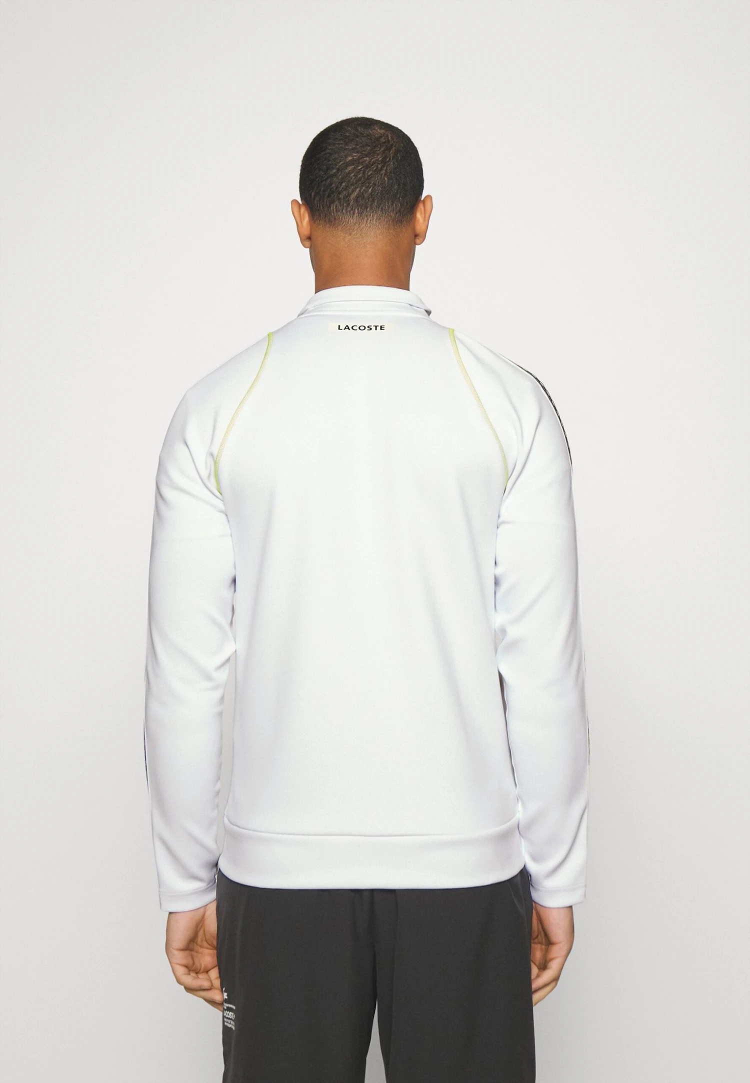 Lacoste Sport Tennis Jacket Med - Trainingsvest - Blanc Jaune 5 Lacoste Sport Tennis Jacket Med - Trainingsvest - Blanc Jaune - Afbeelding 3