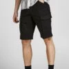 Jack & Jones Unifarbene Dex Mit Cargotaschen - Shorts - Schwarz 2 Jack & Jones Unifarbene Dex Mit Cargotaschen - Shorts - Schwarz -Herenkleding Winkel 154a47238a534aa086c3d32d06e2c2ad