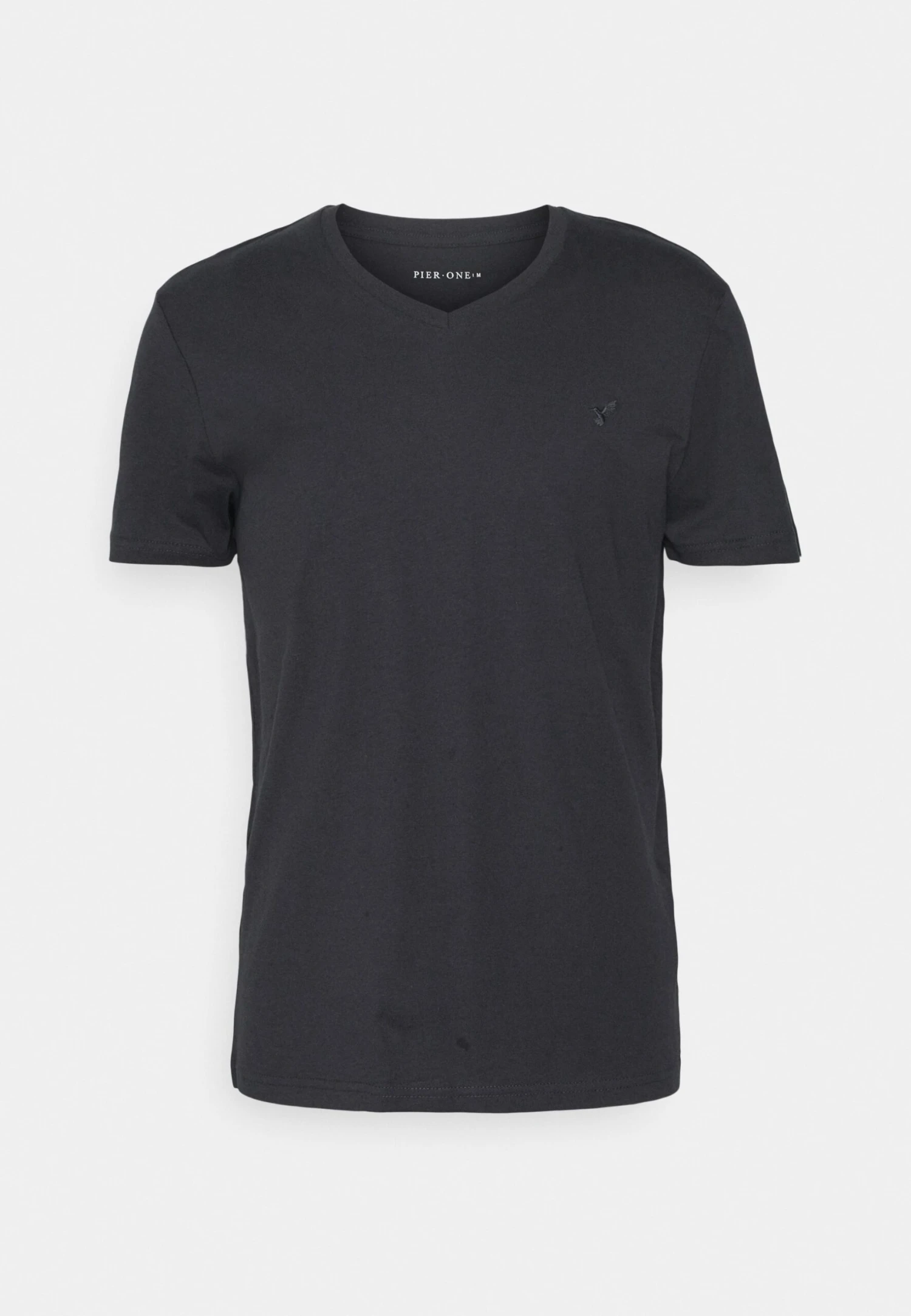 Pier One V Neck Bird Tonal 3 Pack - T-Shirt Basic - Light Brown/White/Dark Blue 10 Pier One V Neck Bird Tonal 3 Pack - T-Shirt Basic - Light Brown/White/Dark Blue - Afbeelding 8