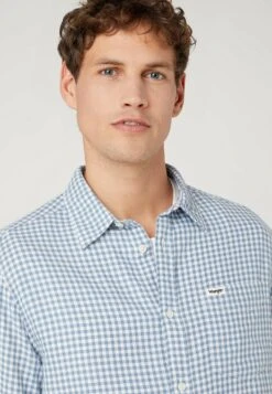 Wrangler 1 Pocket - Overhemd - Captains Blue 10 Wrangler 1 Pocket - Overhemd - Captains Blue -Herenkleding Winkel 18dcadf409ef4e9da08be89ae42cf0bd