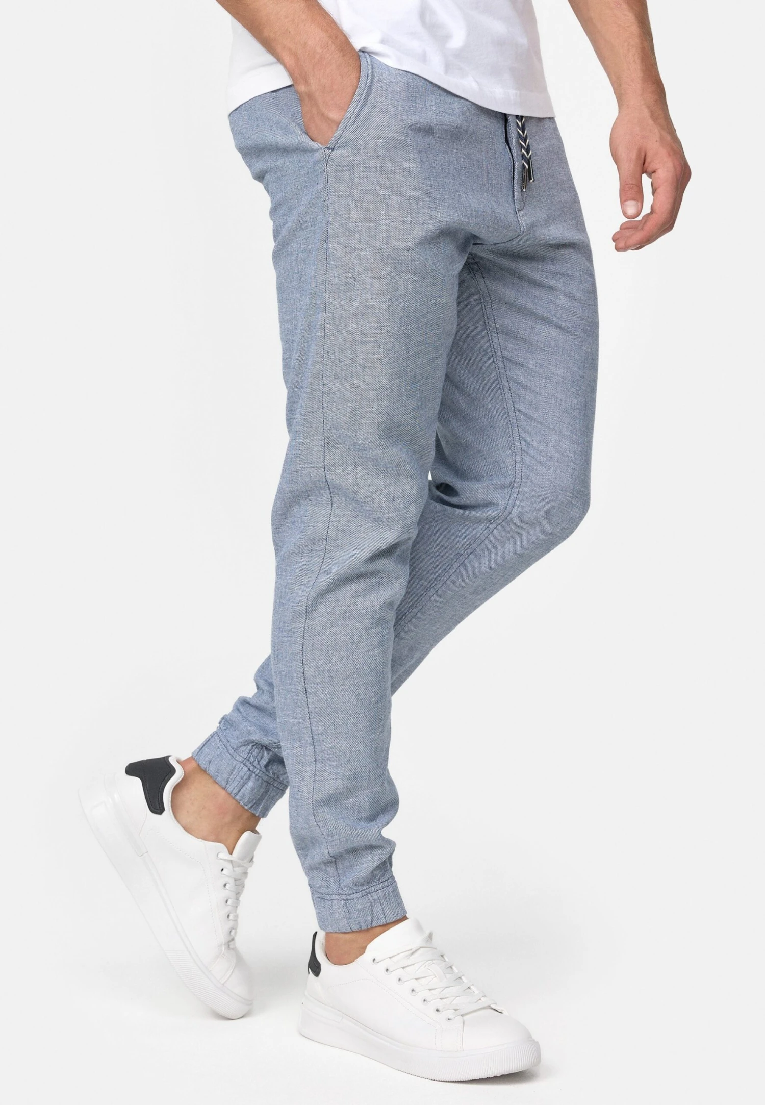Indicode Jeans Broek - Light Blue 6 Indicode Jeans Broek - Light Blue - Afbeelding 4