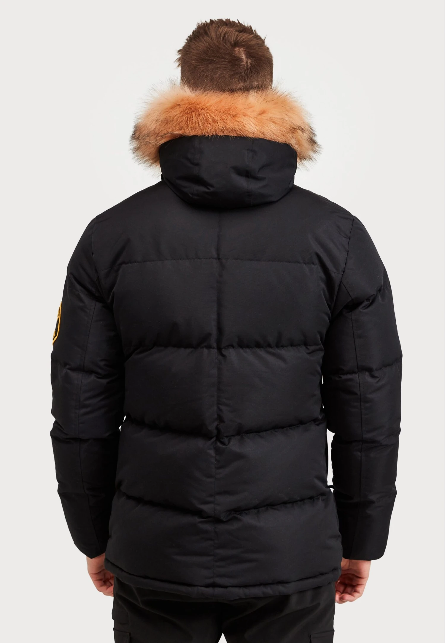 Oshawa Puffer Parka Jacket - Winterjas - Black 5 Oshawa Puffer Parka Jacket - Winterjas - Black - Afbeelding 3