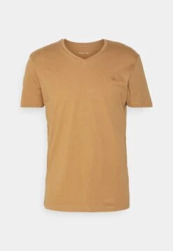 Pier One V Neck Bird Tonal 3 Pack - T-Shirt Basic - Light Brown/White/Dark Blue 18 Pier One V Neck Bird Tonal 3 Pack - T-Shirt Basic - Light Brown/White/Dark Blue -Herenkleding Winkel 239be3f8d5344e18a078136b88ad5384