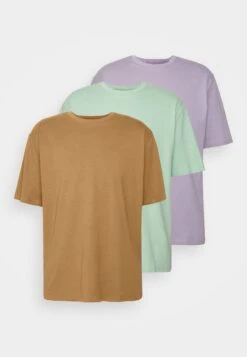 YOURTURN 3Pack Unisex - T-Shirt Basic - Light Green/Lilac/Light Brown 16 YOURTURN 3Pack Unisex - T-Shirt Basic - Light Green/Lilac/Light Brown -Herenkleding Winkel 2ed8114ce3474a2bb4c76e33887aa7fd