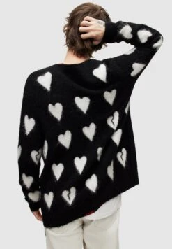 AllSaints Amore - Vest - Black/White -Herenkleding Winkel 2fa9a24e7ffa4ac38a2bb2a46e1d29b4