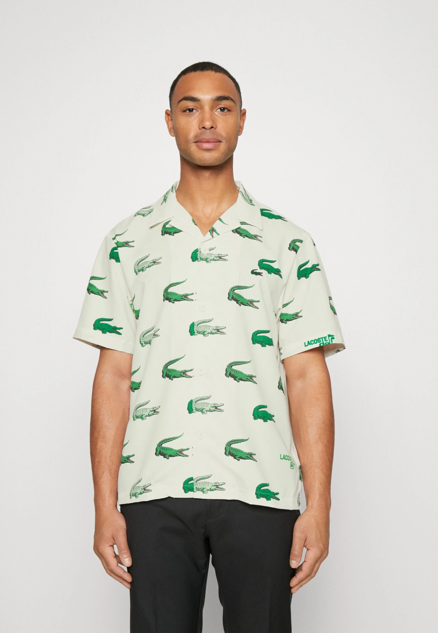 Lacoste Sport Golf Print - Overhemd - Blanc 3 Lacoste Sport Golf Print - Overhemd - Blanc