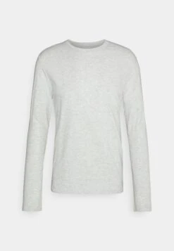 Pier One 7 Pack - Longsleeve - Mottled Light Grey/White/Mottled Dark Grey -Herenkleding Winkel 31875945b966486087c321398a091597