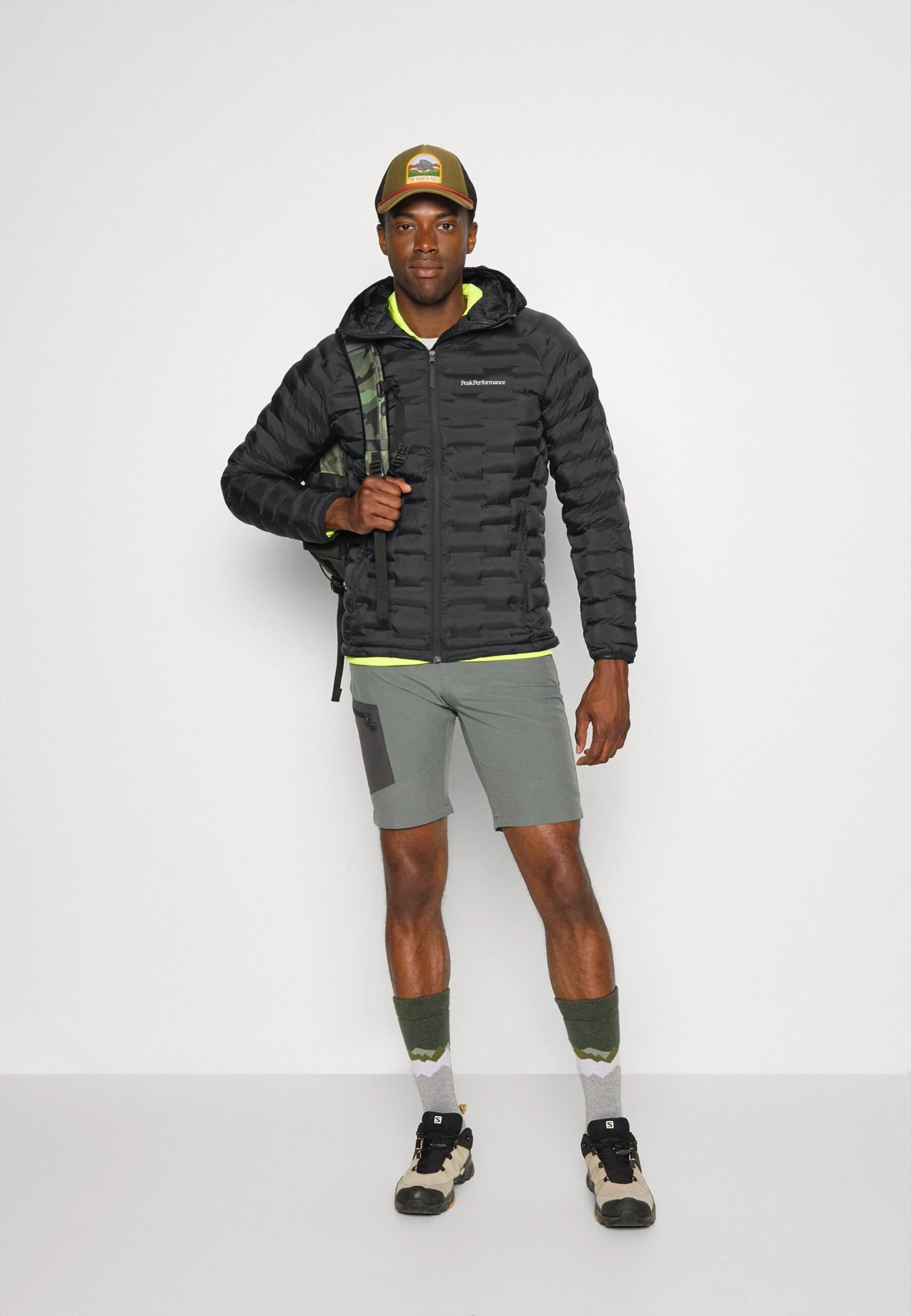 Peak Performance Argon Light Hood Jacket - Outdoorjas - Black 4 Peak Performance Argon Light Hood Jacket - Outdoorjas - Black - Afbeelding 2