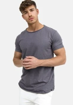 Indicode Jeans Wilbur - T-Shirt Print - Grau 10 Indicode Jeans Wilbur - T-Shirt Print - Grau -Herenkleding Winkel 3580f3fb105d466a887861d487cf24e0