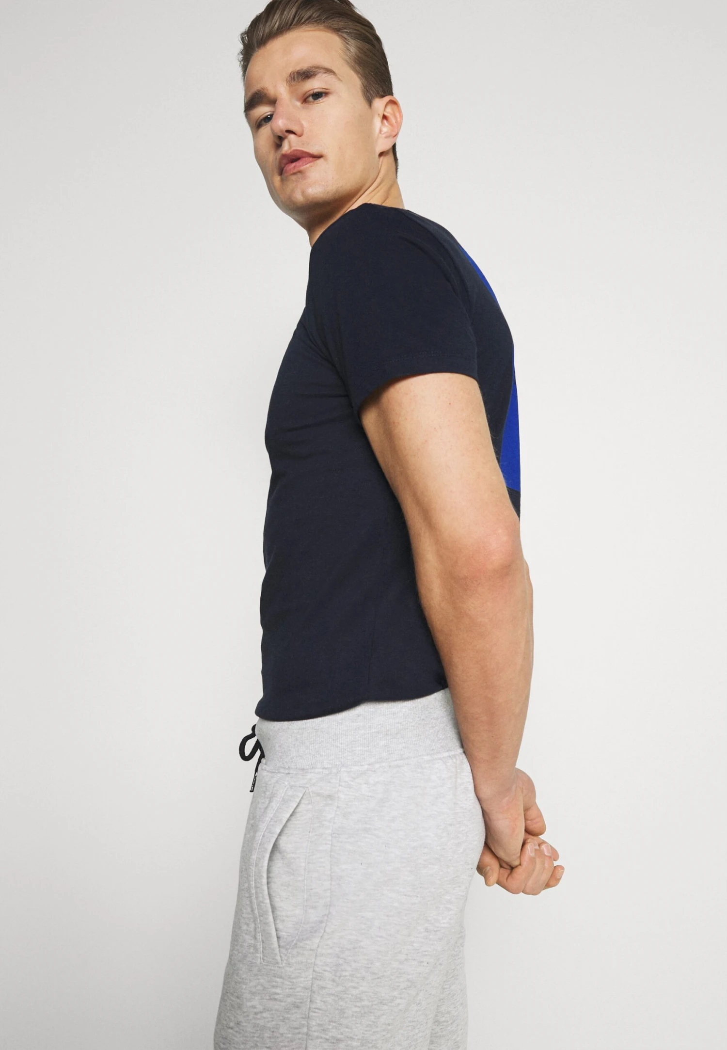 Pier One 2 Pack - Shorts - Mottled Light Grey/Dark Blue 7 Pier One 2 Pack - Shorts - Mottled Light Grey/Dark Blue - Afbeelding 5