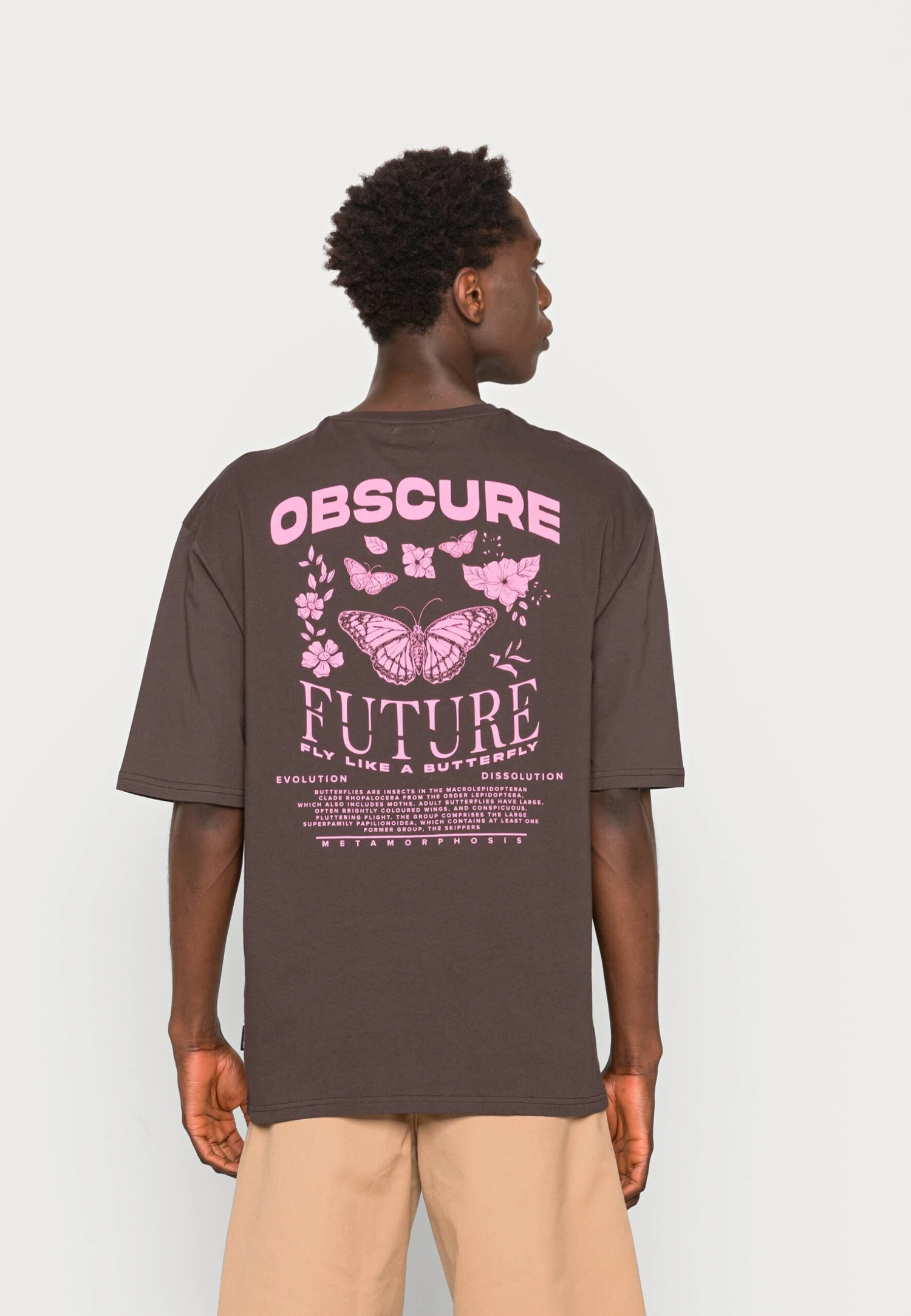 YOURTURN Nostalgia Future Tee Unisex - T-Shirt Print - Brown 3 YOURTURN Nostalgia Future Tee Unisex - T-Shirt Print - Brown