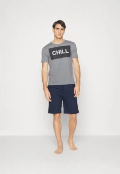 Pier One Pyjama - Dark Blue/Grey 10 Pier One Pyjama - Dark Blue/Grey -Herenkleding Winkel 4063c45bd90d4df1b75602a3c1feacee