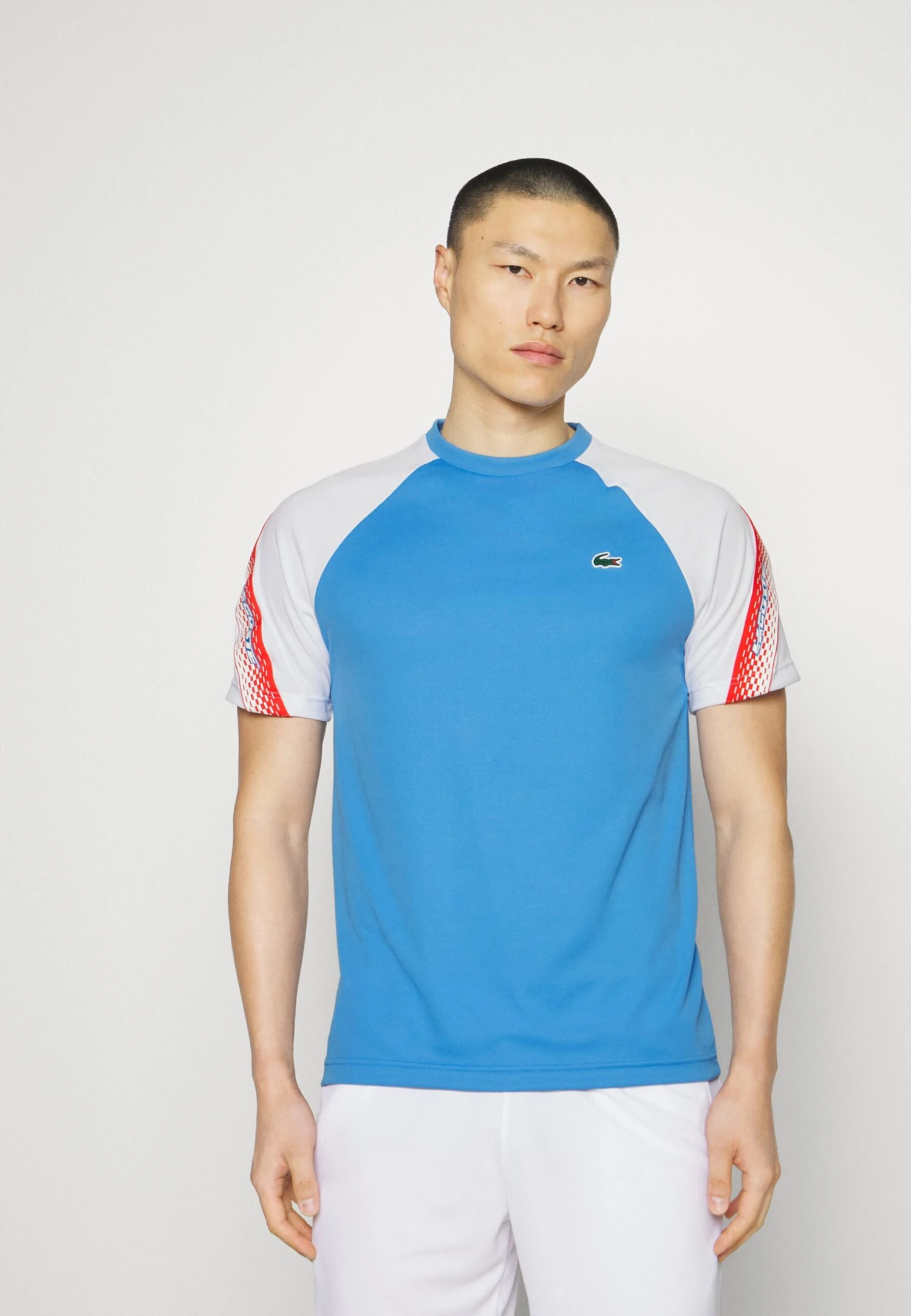 Lacoste Sport Tennis - Sport T-Shirt - Bleu/Blanc 3 Lacoste Sport Tennis - Sport T-Shirt - Bleu/Blanc