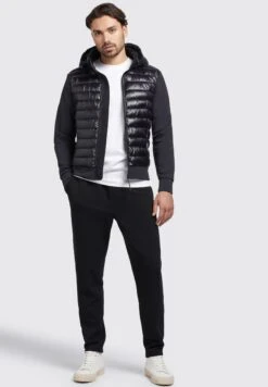 Khujo Bolt Shiny - Jas - Schwarz -Herenkleding Winkel 5182dc287a9e44b39670b1ce65a80d4b