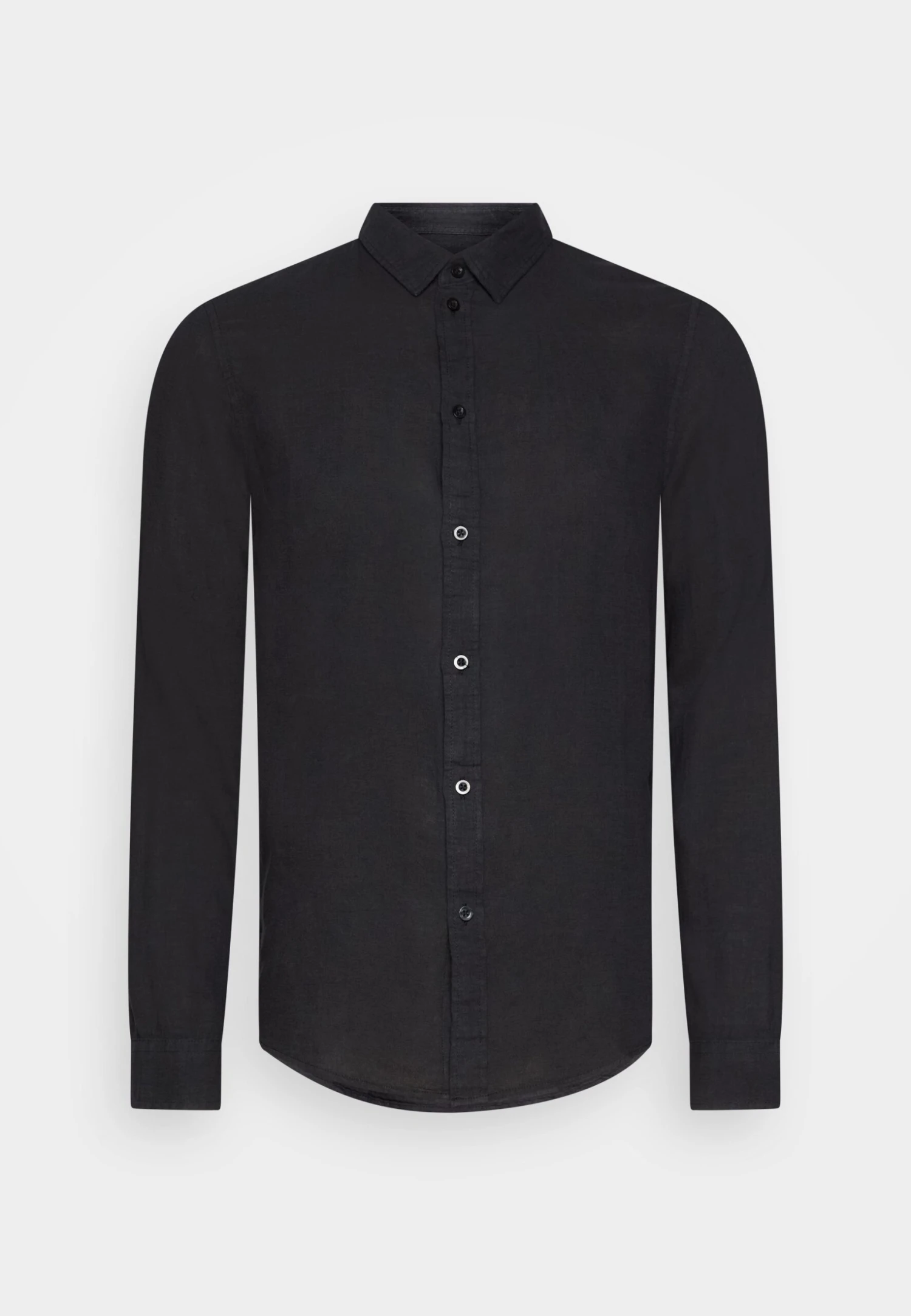 Pier One Linen Mix 2 Pack - Overhemd - Black/Olive 4 Pier One Linen Mix 2 Pack - Overhemd - Black/Olive - Afbeelding 2