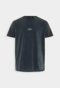 Kaotiko Washed Free Your Mind Unisex - T-Shirt Print - Navy -Herenkleding Winkel 58d7d366f6484c3fbd91d3d5983695ba