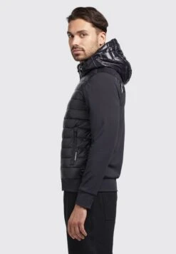 Khujo Bolt Shiny - Jas - Schwarz -Herenkleding Winkel 5d2f9370cb254ea682e43832c4775765