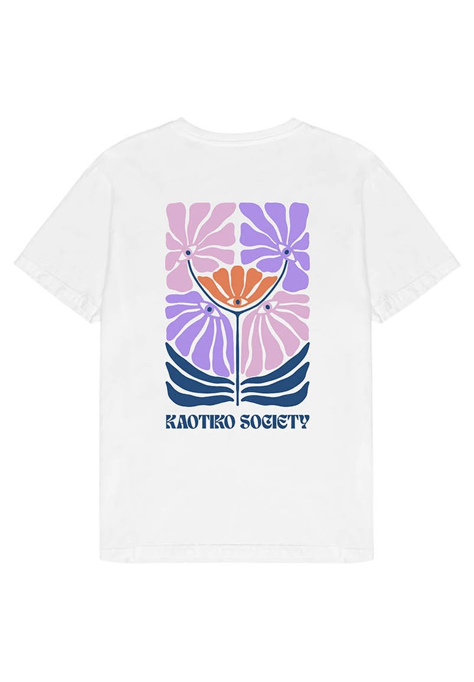 Kaotiko M C Tbc - T-Shirt Print - Navy 4 Kaotiko M C Tbc - T-Shirt Print - Navy - Afbeelding 2