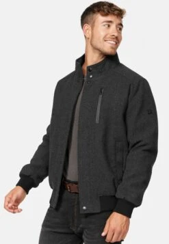 Indicode Jeans Bob - Jas - Mini Herringbone Black -Herenkleding Winkel 5e17a560df92453b895c0c6d385f3b70