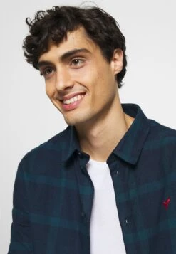 Pier One Overhemd - Dark Blue/Teal 12 Pier One Overhemd - Dark Blue/Teal -Herenkleding Winkel 60ff006a248a4e558dbde6647cd82b01