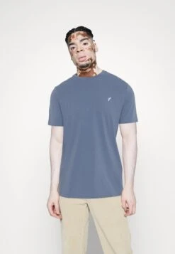 Pier One 3 Pack - T-Shirt Basic - White/Dark Blue/Blue -Herenkleding Winkel 6359f2f0ba594c00a193d6d49f6184e3