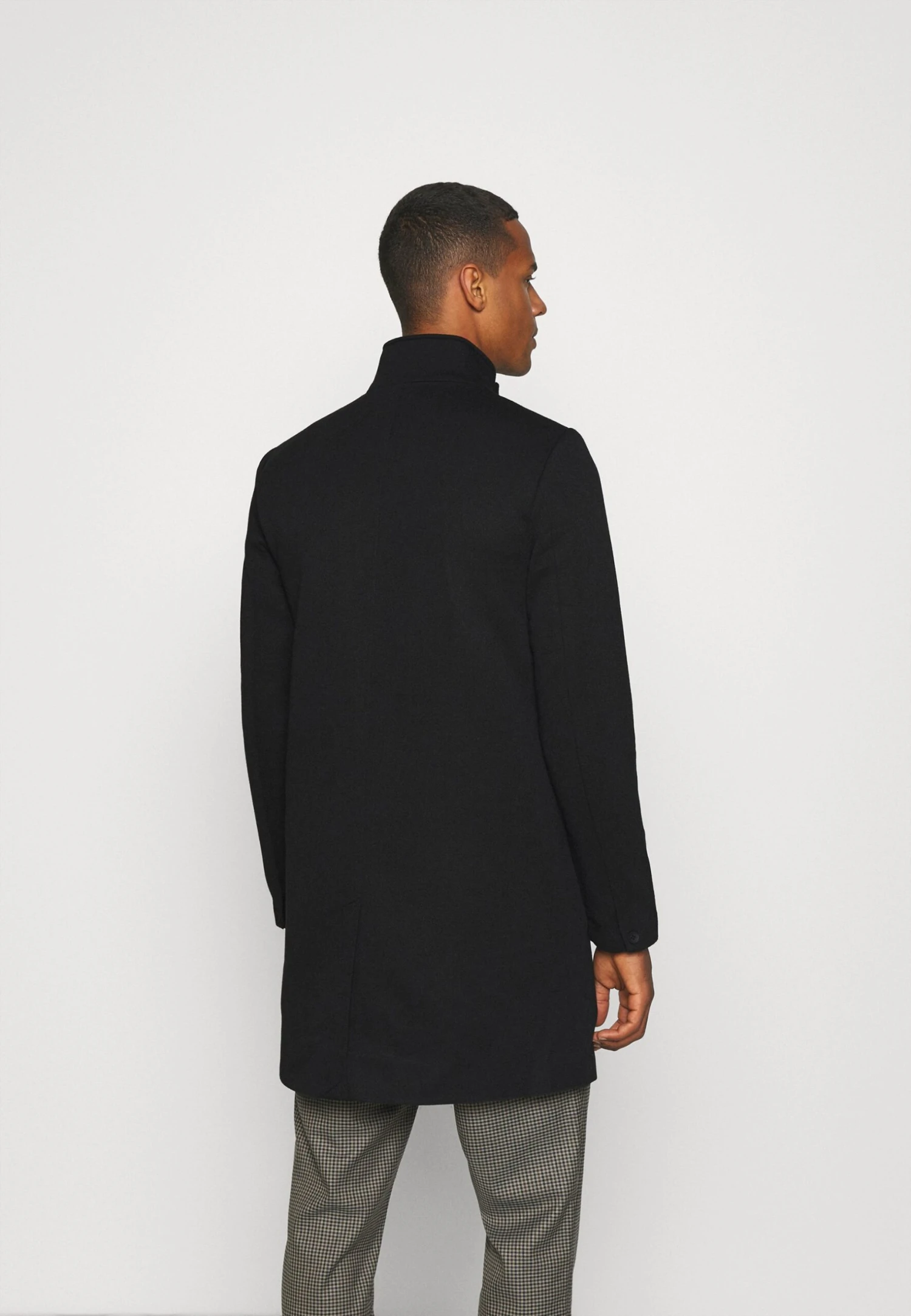 Only & Sons Onsoscar King Coat- Mantel - Black 5 Only & Sons Onsoscar King Coat- Mantel - Black - Afbeelding 3