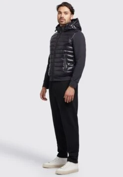 Khujo Bolt Shiny - Jas - Schwarz -Herenkleding Winkel 71933b909948421f98a4bcfb7363798f