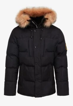 Oshawa Puffer Parka Jacket - Winterjas - Black 12 Oshawa Puffer Parka Jacket - Winterjas - Black -Herenkleding Winkel 80a109ed6c1c4001b0d5ce7428b09ef9