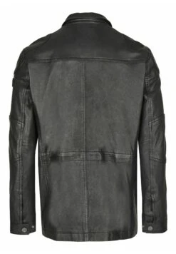 Bugatti Mit Abdeckleiste Und Stehkragen - Leren Jas - Schwarz 13 Bugatti Mit Abdeckleiste Und Stehkragen - Leren Jas - Schwarz -Herenkleding Winkel 839e557a797f4bbcb577d3ab3b9d94f3