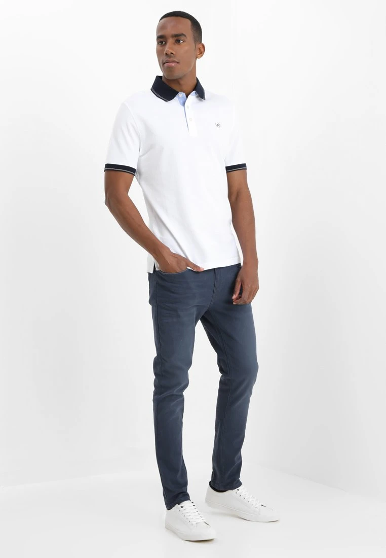 Pier One Coloured Baron - Slim Fit Jeans - Dark Blue 4 Pier One Coloured Baron - Slim Fit Jeans - Dark Blue - Afbeelding 2