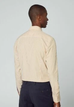 Hackett London Essential Bengal Stripe - Overhemd - White Yelow 10 Hackett London Essential Bengal Stripe - Overhemd - White Yelow -Herenkleding Winkel 9204d985ce4a4de09d9b58fb15d014b2