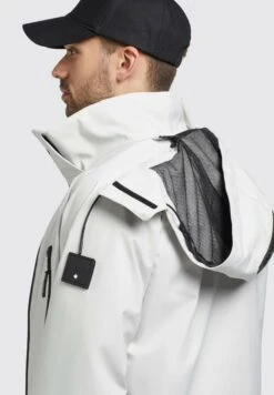 Khujo Adam - Regenjas - Hellgrau -Herenkleding Winkel 968b2e5d73514f78bd69512b62270377