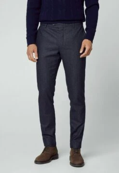 Hackett London Broken Twill Trs - Broek - Navy