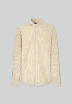 Hackett London Essential Bengal Stripe - Overhemd - White Yelow 13 Hackett London Essential Bengal Stripe - Overhemd - White Yelow -Herenkleding Winkel a75a3b1f779940679285870353c32a45