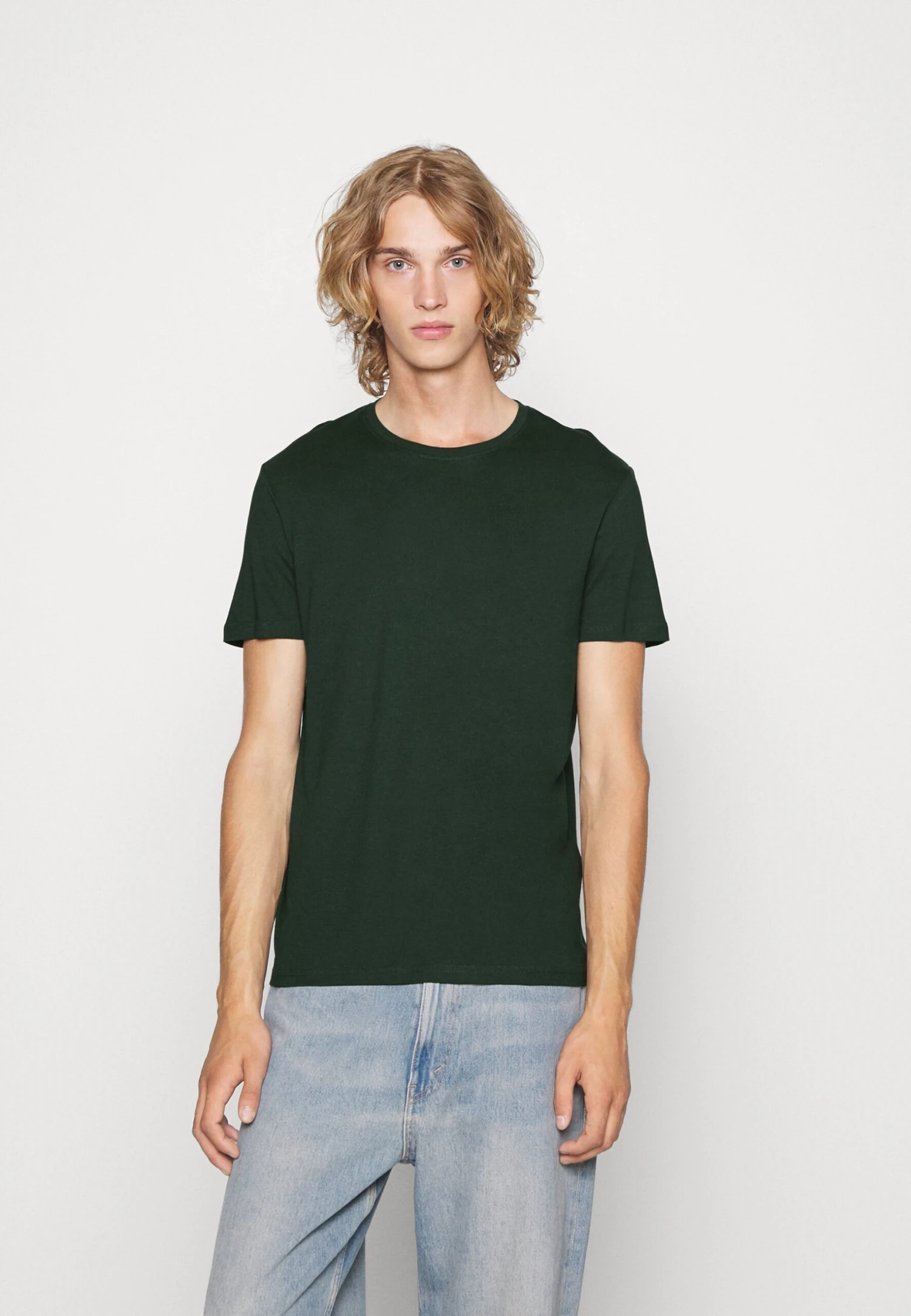 Pier One 5 Pack - T-Shirt Basic - Bordeaux/Light Grey/Brown 6 Pier One 5 Pack - T-Shirt Basic - Bordeaux/Light Grey/Brown - Afbeelding 4