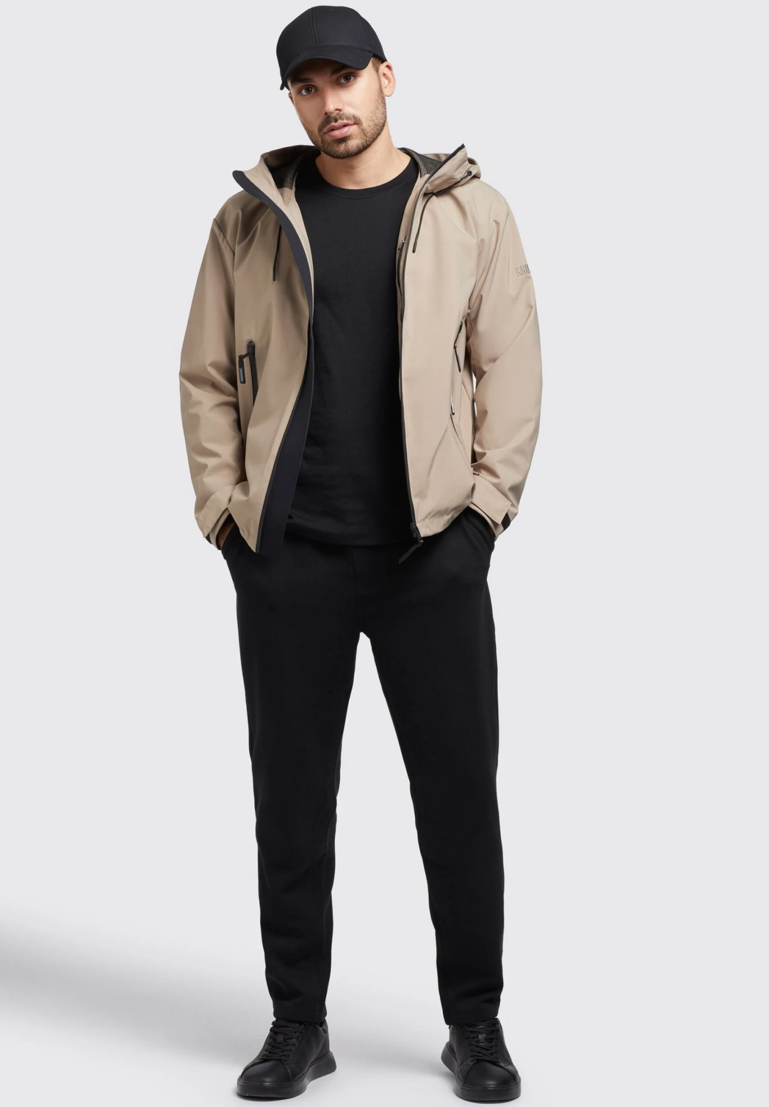 Khujo Neal - Outdoorjas - Beige 4 Khujo Neal - Outdoorjas - Beige - Afbeelding 2