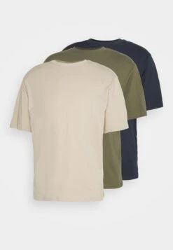 YOURTURN 3Pack Unisex - T-Shirt Basic - Olive, Beige, Dark Blue 16 YOURTURN 3Pack Unisex - T-Shirt Basic - Olive, Beige, Dark Blue -Herenkleding Winkel c9781a2078894637b28a4d312cb66c40