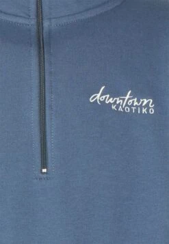 Kaotiko Crew Jean Bahamas - Sweater Met Rits - Prusia/Grey/Beige 7 Kaotiko Crew Jean Bahamas - Sweater Met Rits - Prusia/Grey/Beige -Herenkleding Winkel cca33423d6b442898bfe7f2565a6d8b3