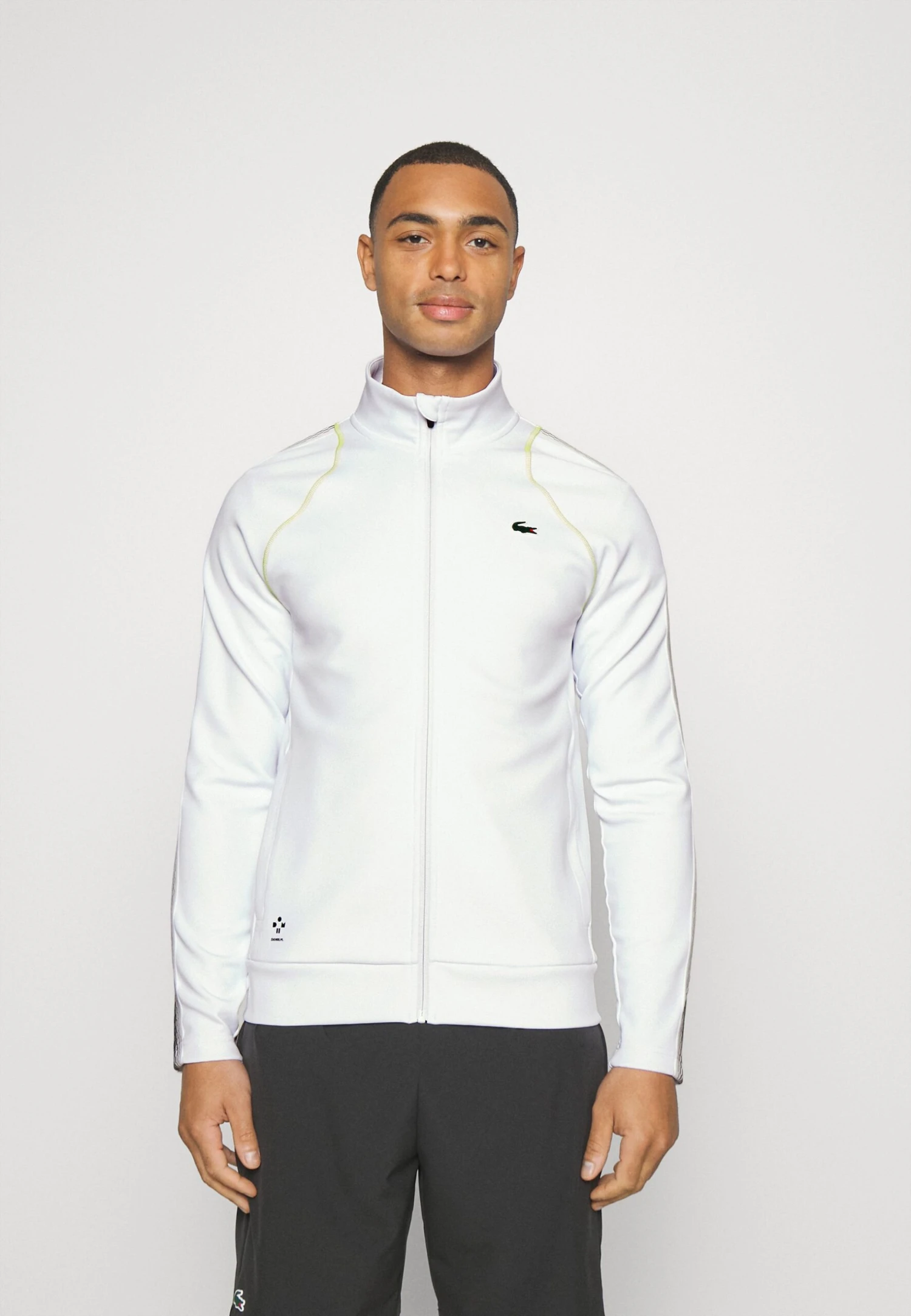 Lacoste Sport Tennis Jacket Med - Trainingsvest - Blanc Jaune 3 Lacoste Sport Tennis Jacket Med - Trainingsvest - Blanc Jaune