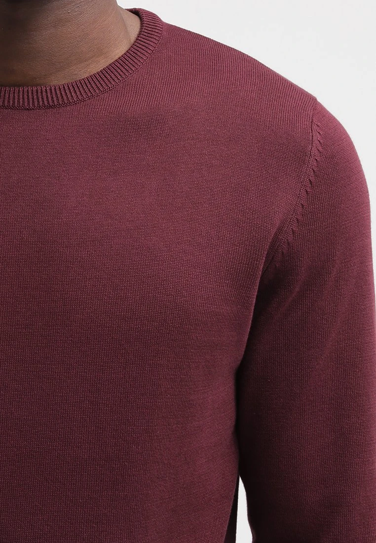 Pier One Basic Crewneck - Trui - Bordeaux 6 Pier One Basic Crewneck - Trui - Bordeaux - Afbeelding 4