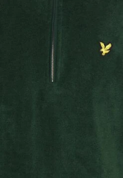 Lyle & Scott Quarter Zip - Fleece Trui - Dark Green -Herenkleding Winkel dbcf39ef912d4e259967721149263e86