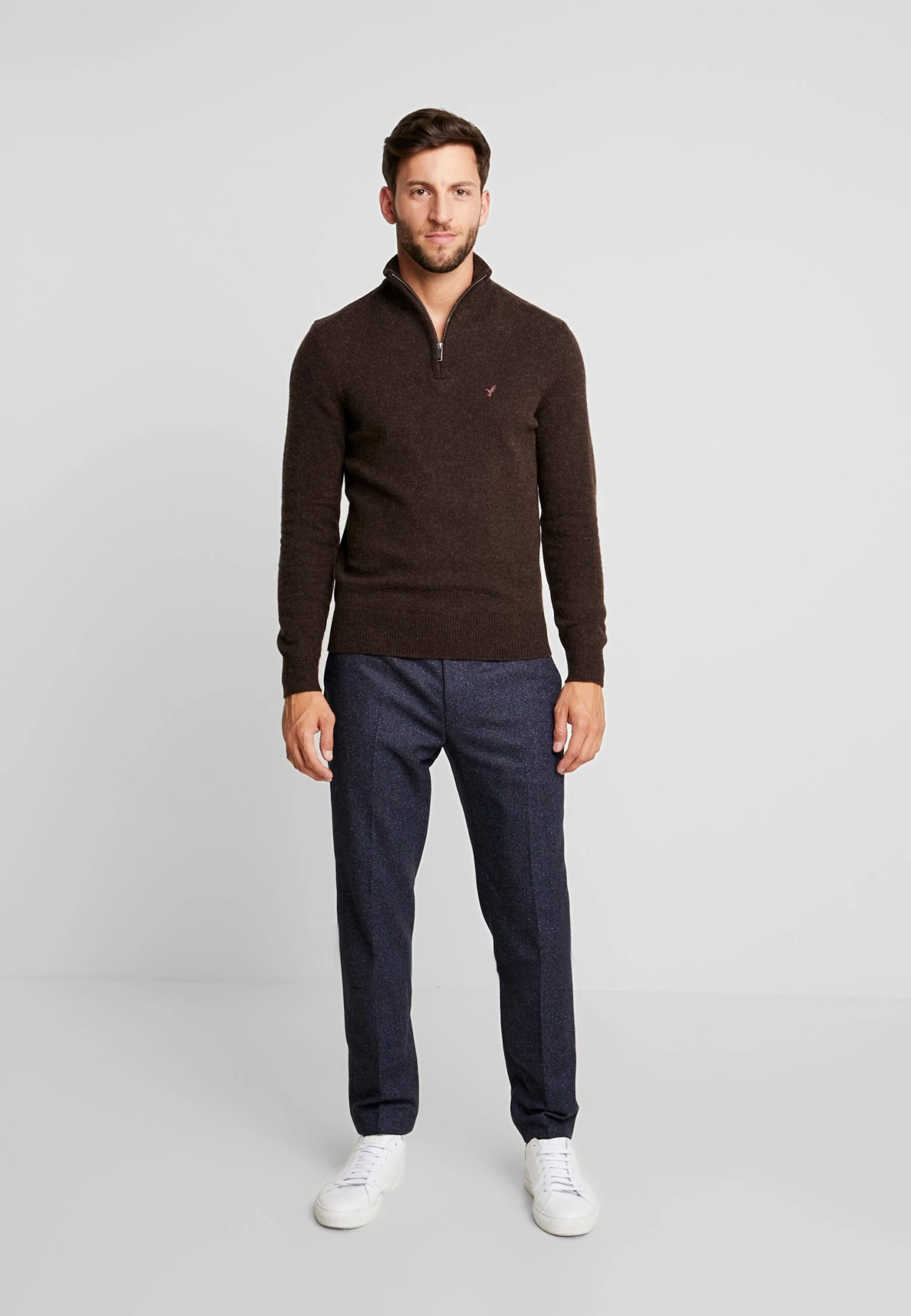 Pier One Trui - Mottled Brown 4 Pier One Trui - Mottled Brown - Afbeelding 2