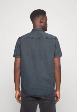 Pier One Overhemd - Blue-Grey -Herenkleding Winkel de6eac676ffe49579f368c1daedeaca4