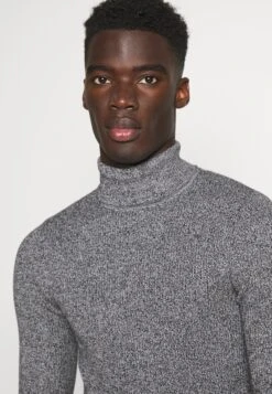 Pier One Muscle Fit Turtle - Trui - Mottled Grey 11 Pier One Muscle Fit Turtle - Trui - Mottled Grey -Herenkleding Winkel e3c882d2274c45af8a9f7df902604a5f