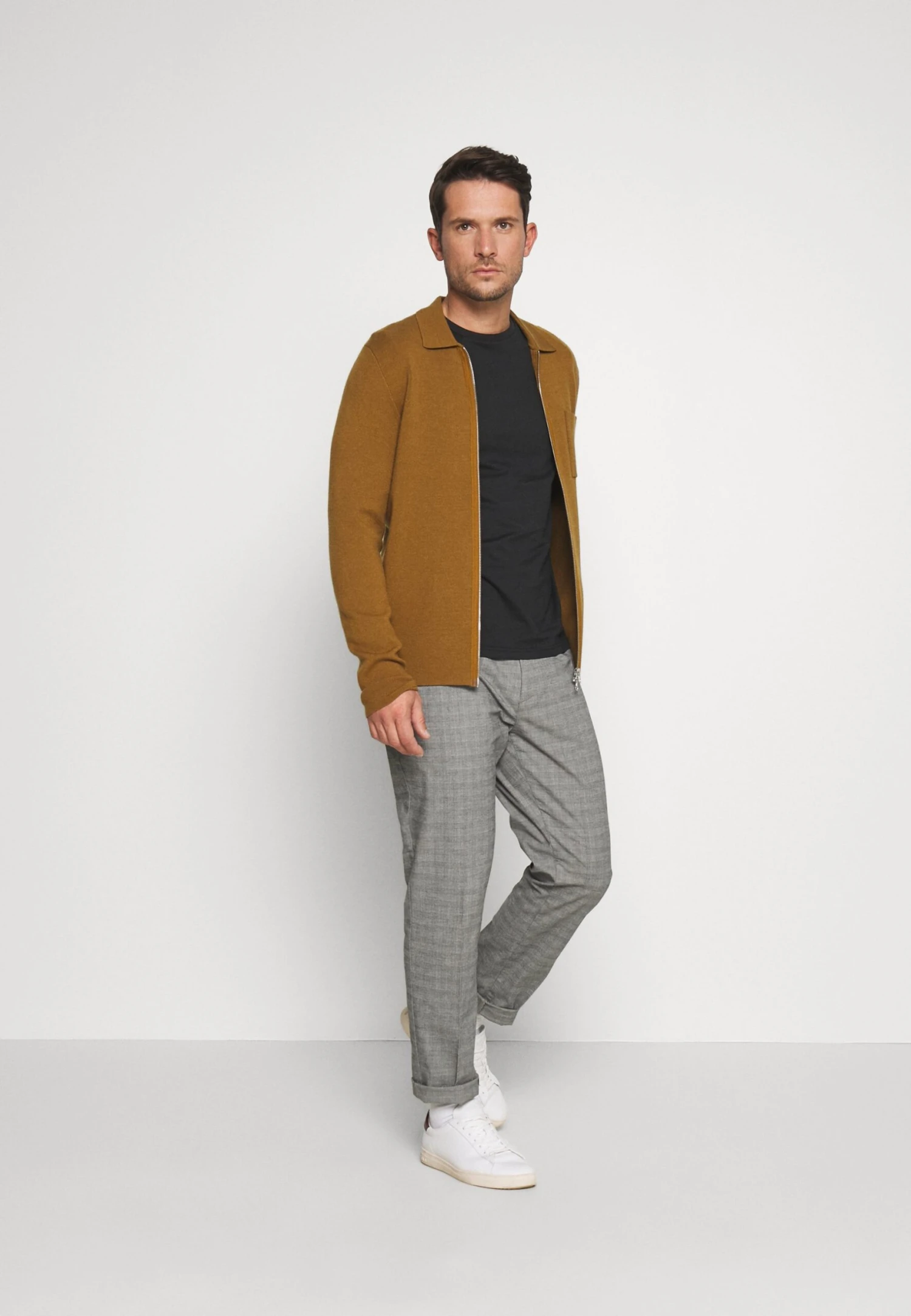 Pier One 2 Pack - Longsleeve - White/Black 4 Pier One 2 Pack - Longsleeve - White/Black - Afbeelding 2