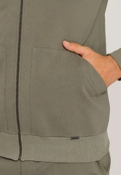 HANRO Natural Living - Sweater Met Rits - Antique Green 11 HANRO Natural Living - Sweater Met Rits - Antique Green -Herenkleding Winkel ef557c15b88a42439409c20e0f01d135