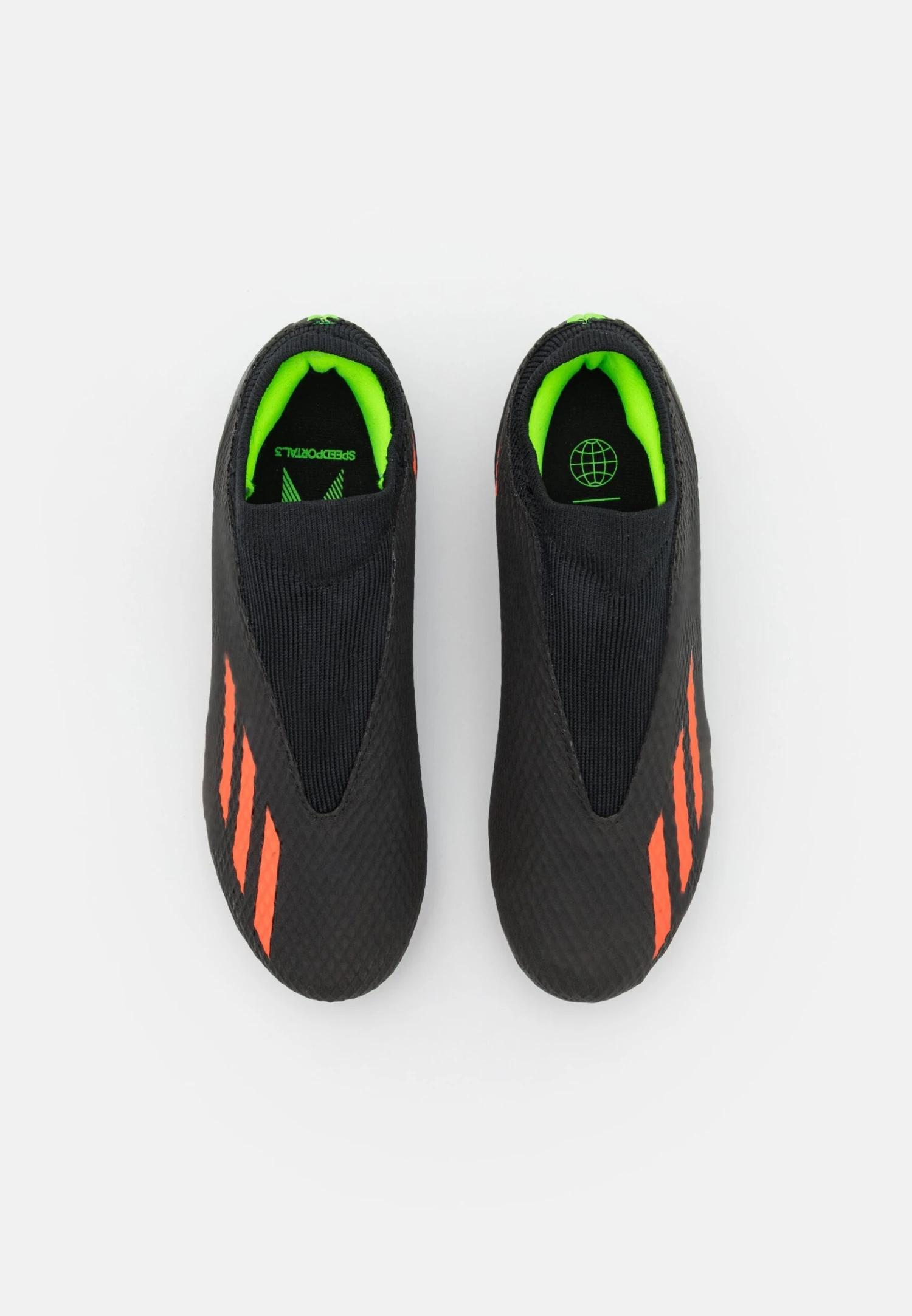 ADIDAS PERFORMANCE X Speedportal.3 Laceless Fg - Voetbalschoenen Met Kunststof Noppen - Core Black/Solar Red/Solar Green 6 ADIDAS PERFORMANCE X Speedportal.3 Laceless Fg - Voetbalschoenen Met Kunststof Noppen - Core Black/Solar Red/Solar Green - Afbeelding 4