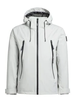 Khujo Adam - Regenjas - Hellgrau -Herenkleding Winkel fae4bd48f63e4c739e6dc8c8ae6d30f0